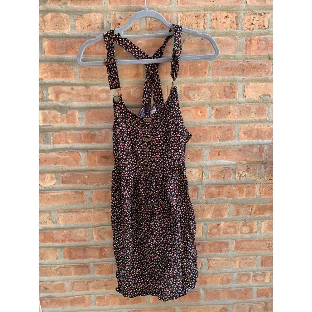 Pinafore Cottagecore Floral Y2K Jumper Dress Xhilaration Midi Dress Medium M
